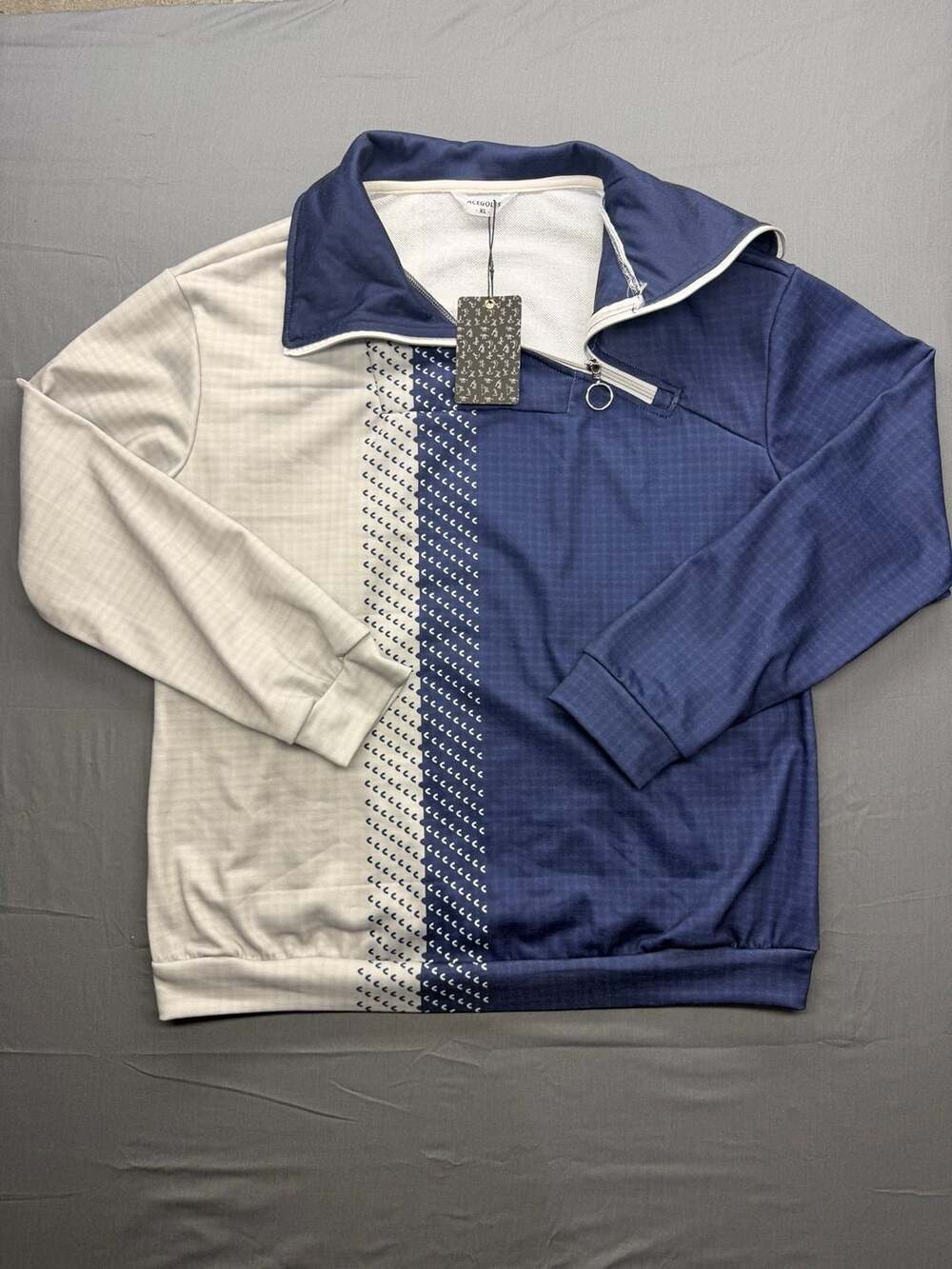 Acegolfs Golf Half-Zip Performance Pullover